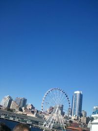 SEATTLE WATERFRONT FROM FERRY